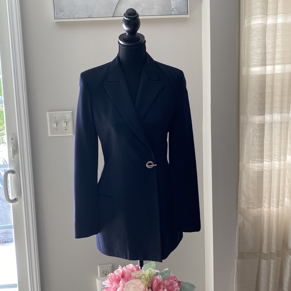 Crisca black blazer jacket size 34